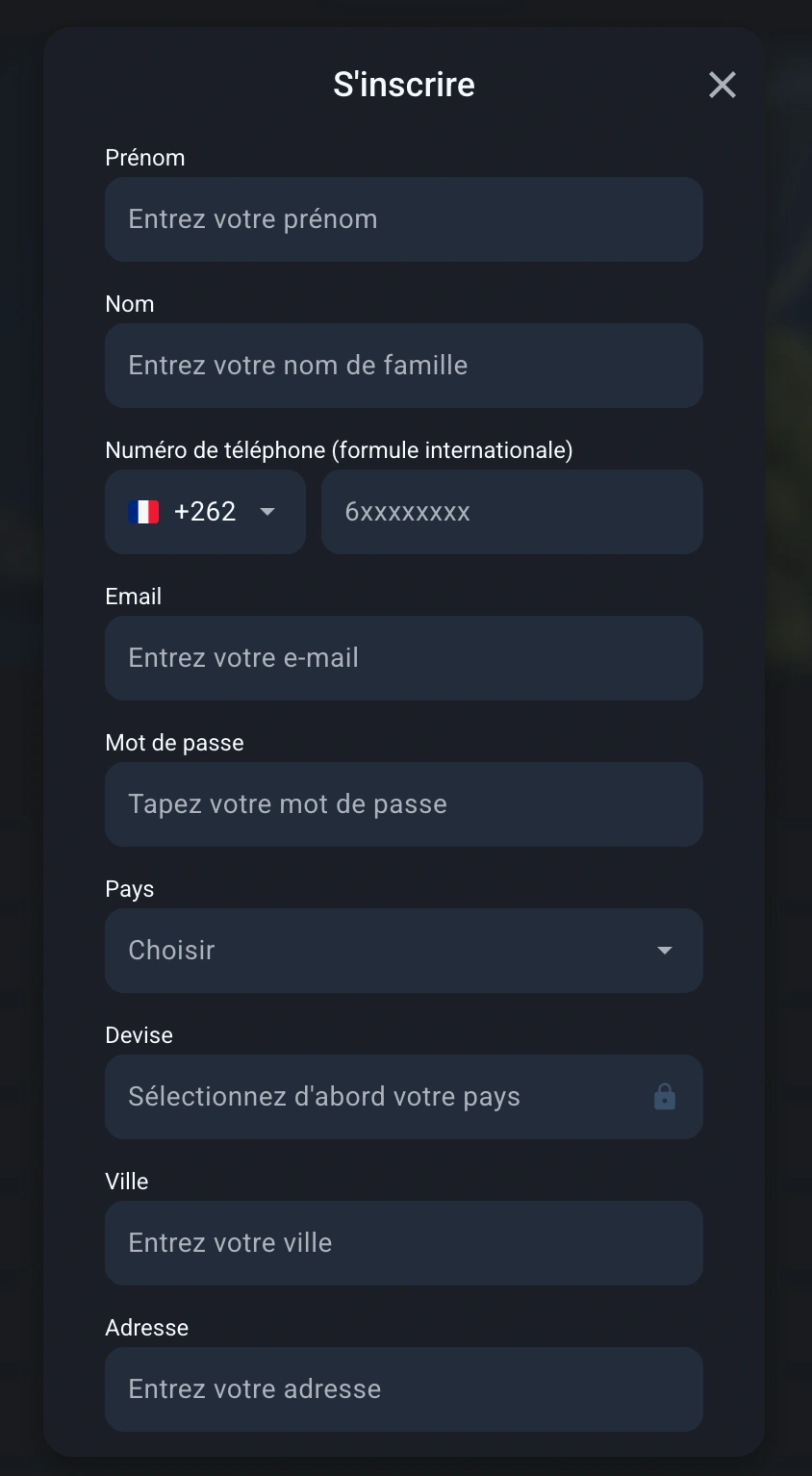 Inscription chez twin