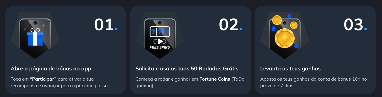 Descarregar a aplicação na twin — 50 rodadas grátis