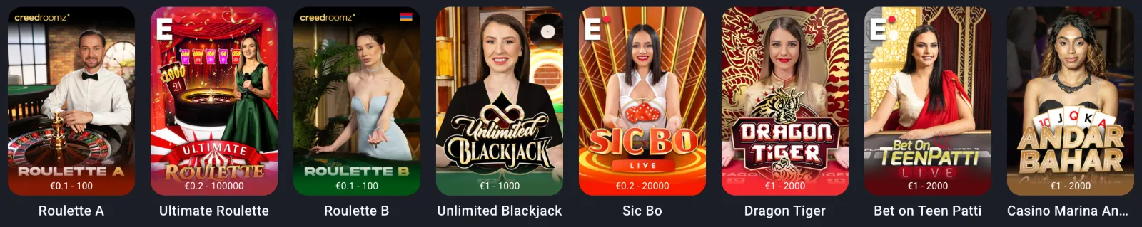 Blackjack ao vivo no casino twin